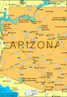 map of arizona