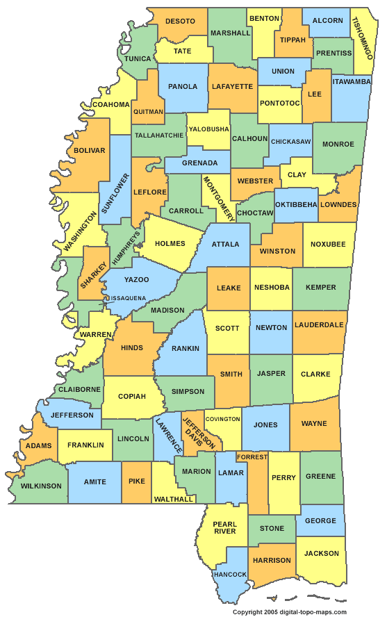 mississippi county map mississippi county map