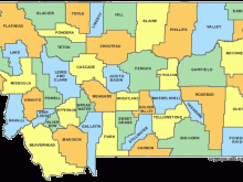 montana county map