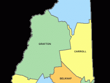 new hampshire county map