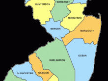 new jersey county map