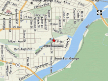 map of prince george