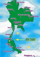 map of thailand islands