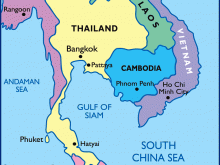 thailand map google
