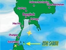 map of thailand islands