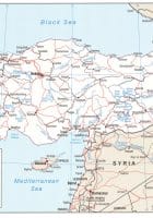 turkey map political