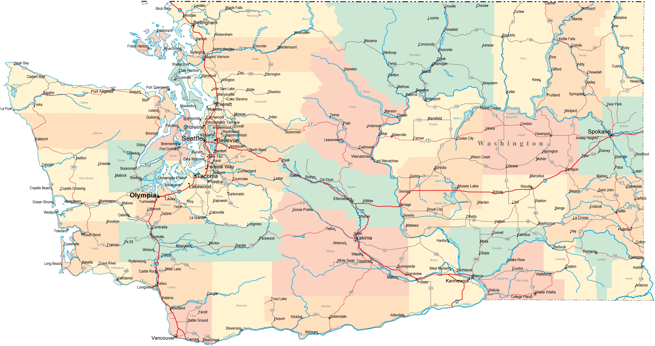 map of west virginia