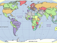 world map