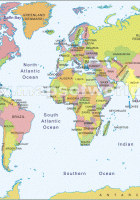 world map
