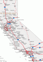 map of california cities