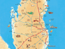 map of qatar2