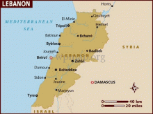 map_of_lebanon