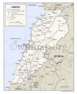 map_of_lebanon 3 map_of_lebanon 3