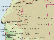 Mauritania Map 03