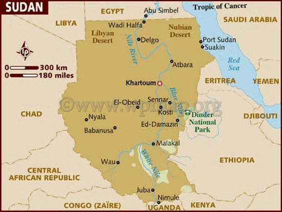 map_of_sudan map_of_sudan