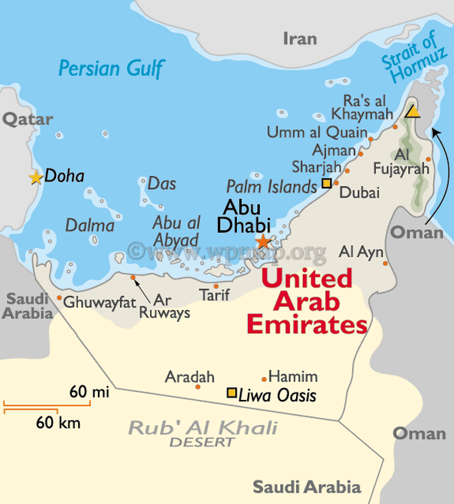 map_of_united arab emirates2 map_of_united arab emirates2
