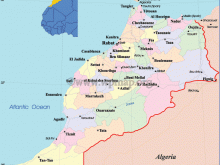 morocco map