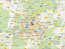 satellite map of berlin 4