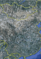 satellite map of china