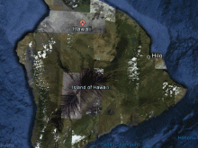 map of hawaii