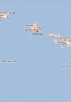 satellite map of hawaii