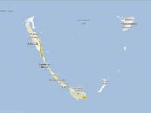 satellite map of maldives