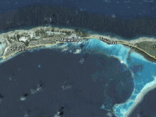 satellite map of maldives2