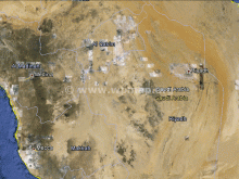 satellite map of saudi arabia