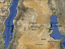 satellite map of saudi arabia1