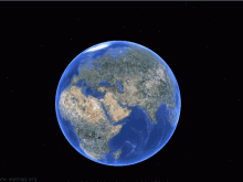 satellite map of the world2