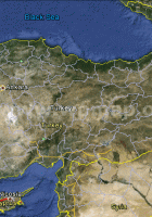 Satellite Map Of Turkey Map Pictures