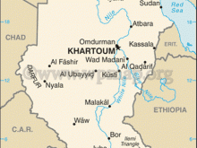 sudan map