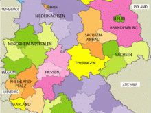 provinces of Germany