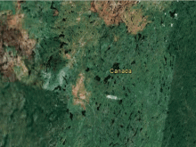 satellite map of canada