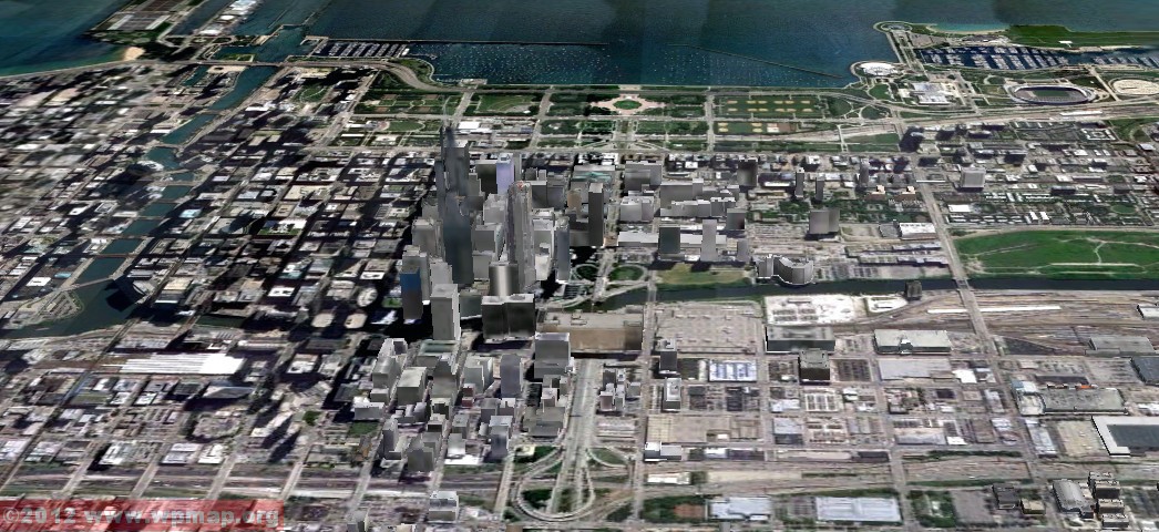 satellite map of chicago4 satellite map of chicago4