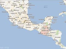 satellite map of guatemala