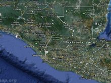satellite map of guatemala