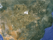 satellite map of namibia4