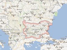 satellite map of bulgaria1