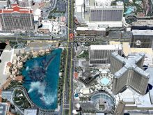 satellite map of las vegas6