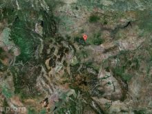 satellite map of montana