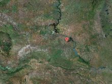 satellite map of north south dakota