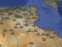 satellite map of tunisia1