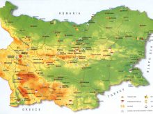 Bulgaria culture history Map