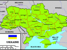 map ukraine