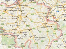 satellite map of belgium1