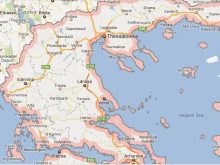 satellite map of greece1
