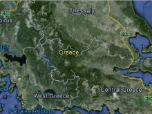 satellite map of greece3