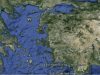 satellite map of greece