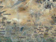 satellite map of mali3